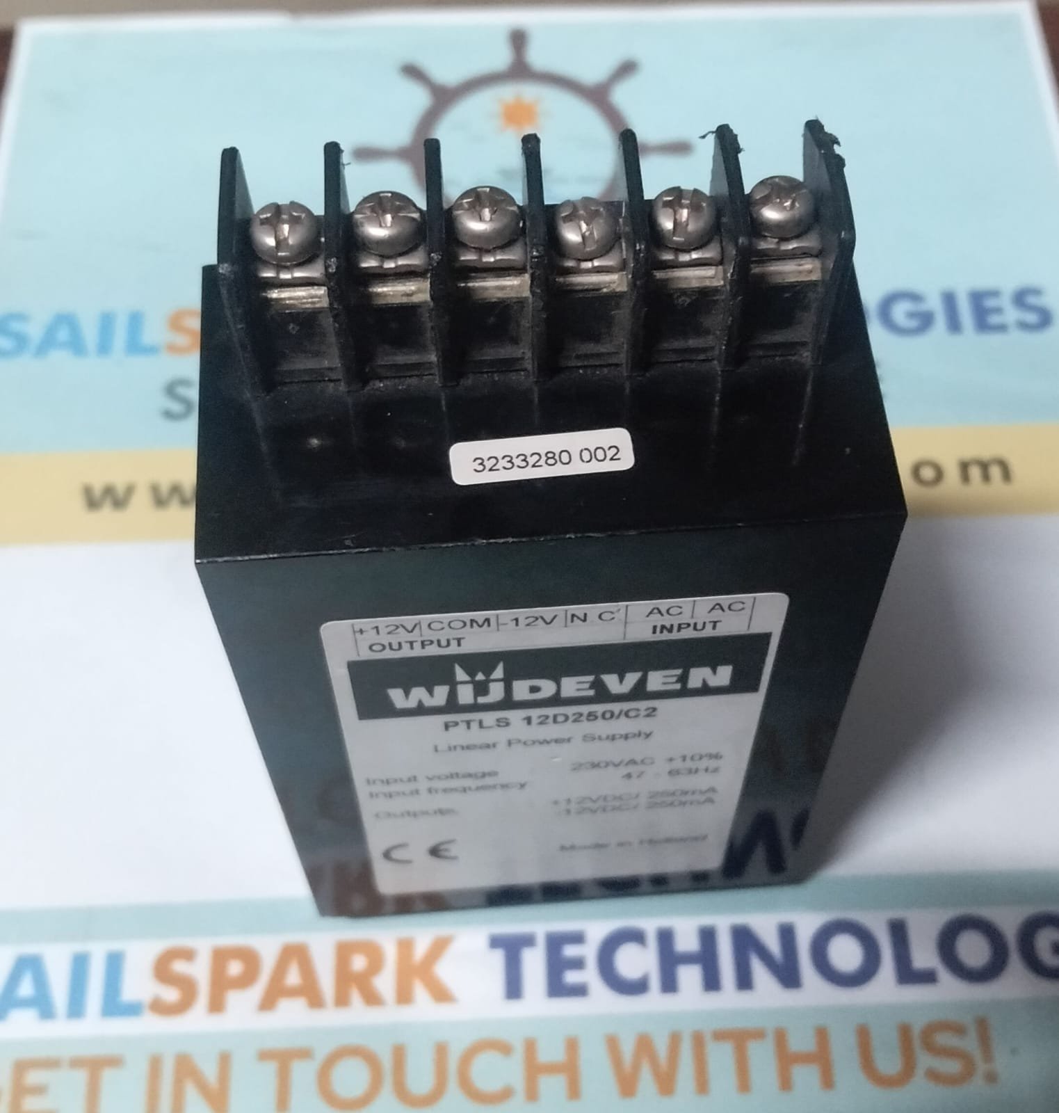 Wijdeven Linear Power Supply PTLS 12D250/C2 - Image 2