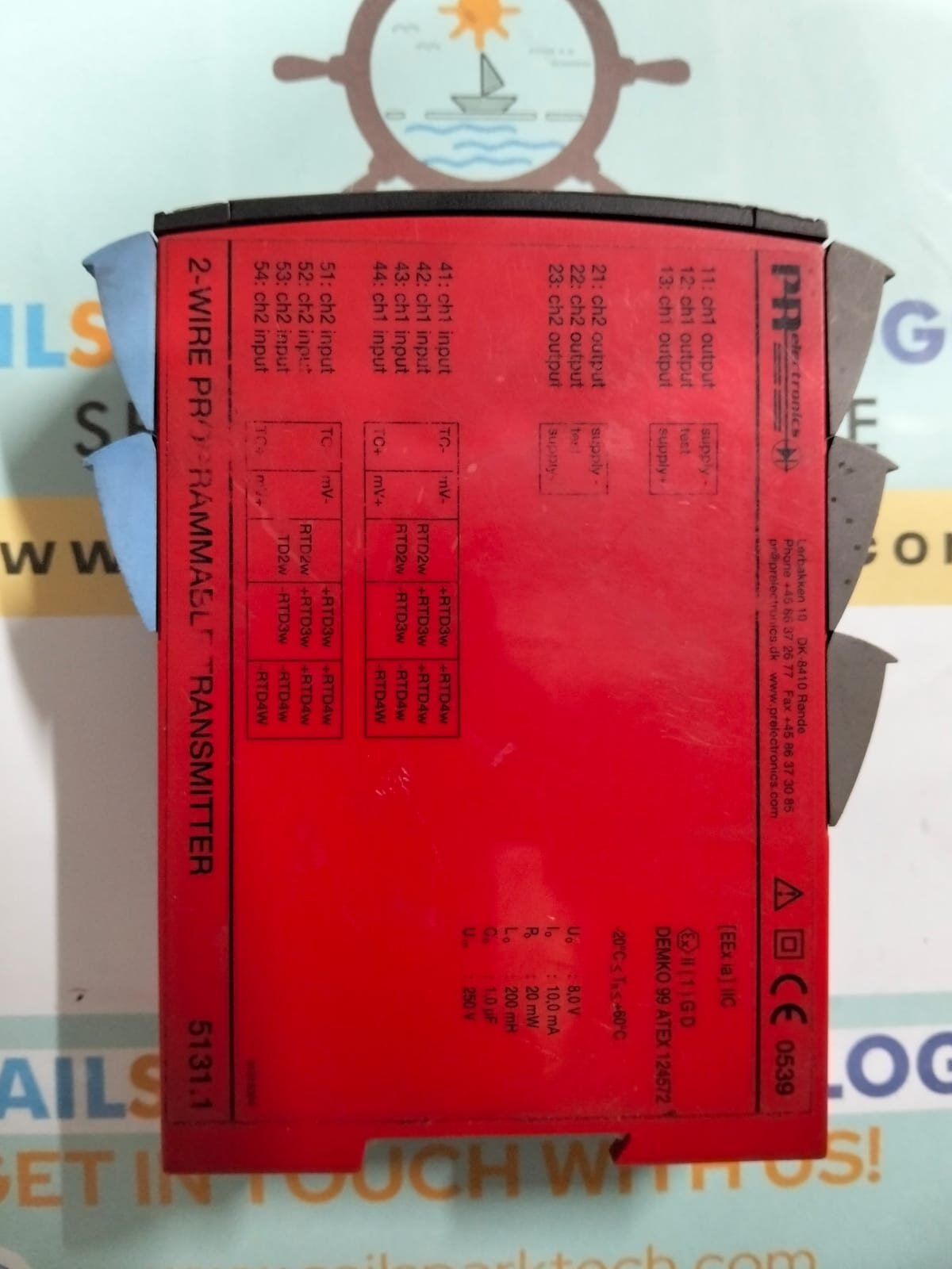 PR 2-wire programmable transmitter 5131.1